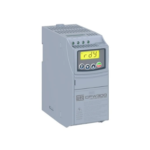 A grey electronic device with a display Description automatically generated