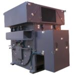 A large grey machine with a large vent Description automatically generated with medium confidence